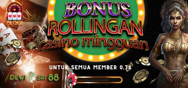 BONUS MINGGUAN CASINO